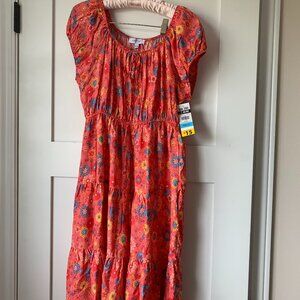 NWT My Style Peasant Dress